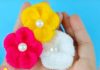 Flor de Crochê para Iniciantes (muito fácil de fazer) croche
