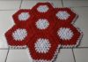 Como fazer Tapete de Crochê Hexagonal