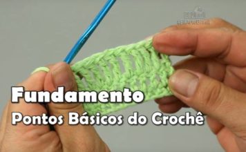 Aula pra Iniciantes – Os 4 Pontos Básicos do Crochê