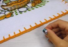 Bicos de crochê em Pano de Prato, simples, fácil e rápido para Iniciantes