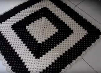 Tapetão de Crochê Muito Fácil de fazer
