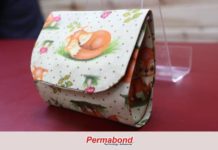 Porta moedas feito com caixa de suco