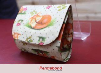 Porta moedas feito com caixa de suco